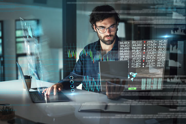 Risk manager monitoring risk on Prop Firm account