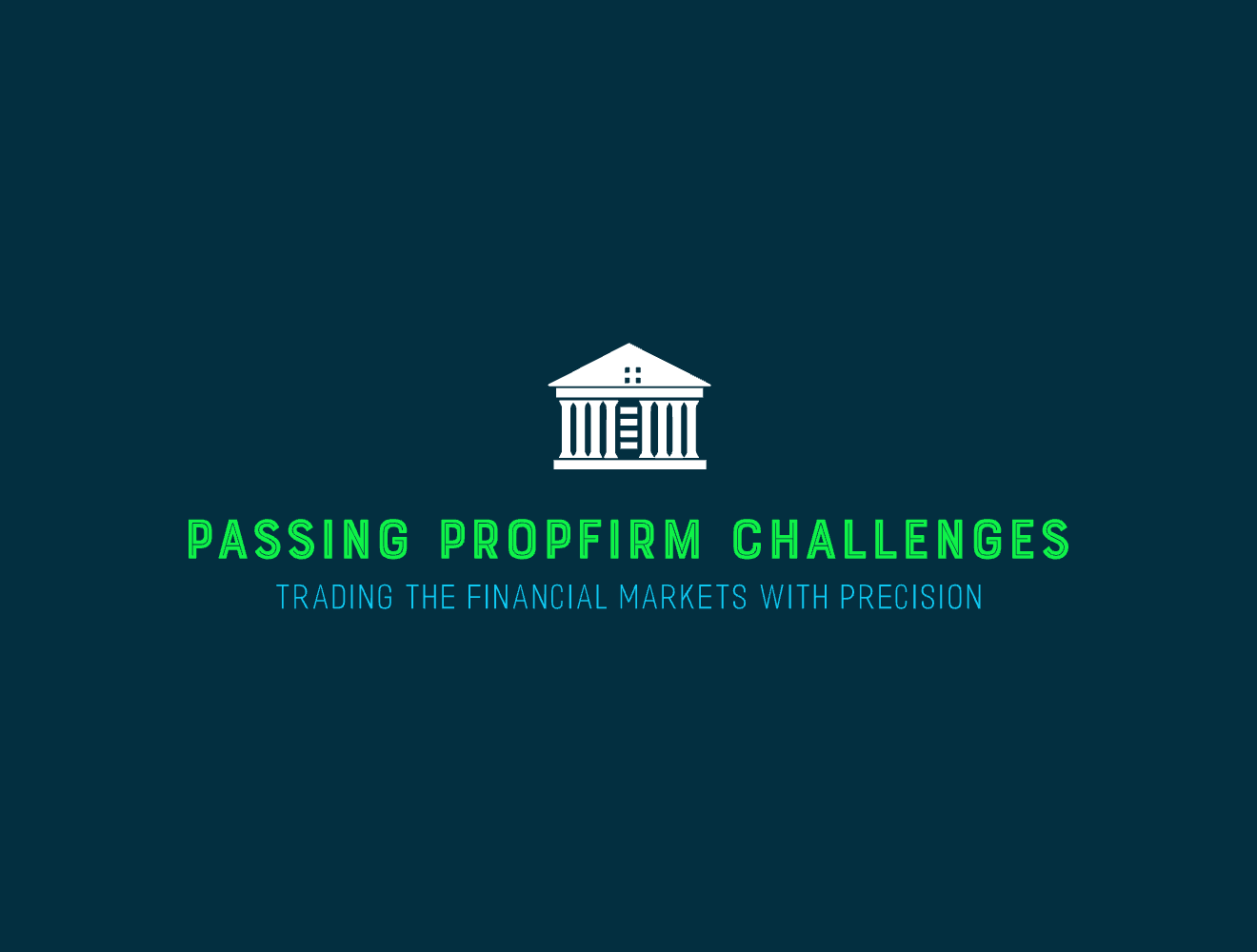 a representation of Passing Prop Firm Challenges